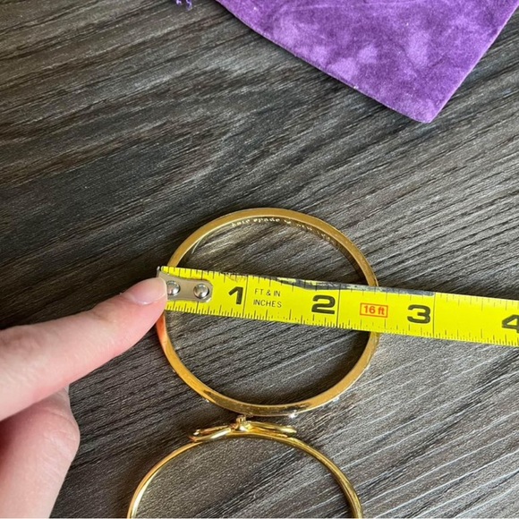 Kate Spade bracelet bundle of 2 studded bow - Picture 9 of 9